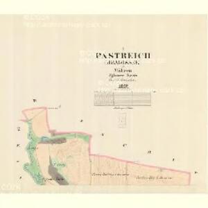 Pastreich (Hradissek) - m0896-1-001 - Kaiserpflichtexemplar der Landkarten des stabilen Katasters