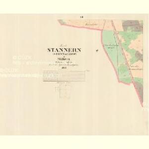Stannern (Stonnarzow) - m2886-1-006 - Kaiserpflichtexemplar der Landkarten des stabilen Katasters