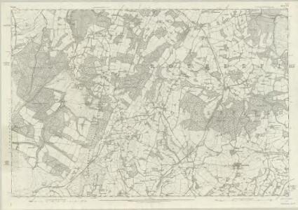 Sussex XVII - OS Six-Inch Map