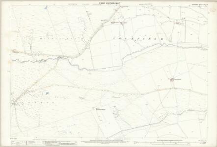 Durham XL.16 (includes: Langleydale And Shotton; Woodland) - 25 Inch Map