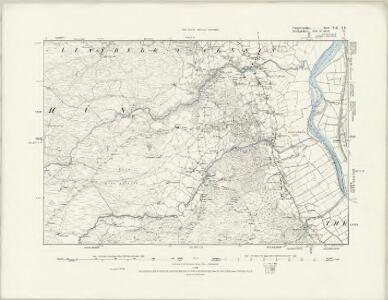 Caernarvonshire XII.SW - OS Six-Inch Map