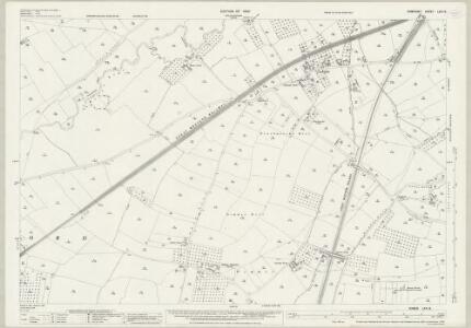 Somerset LXIV.8 (includes: Alford; Ansford; Castle Cary; Ditcheat) - 25 Inch Map