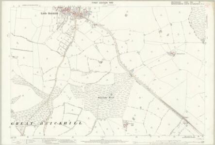 Bedfordshire XXIV.10 (includes: Great Brickhill; Little Brickhill; Soulbury; Woburn) - 25 Inch Map