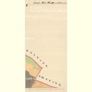 Zuckerhandl - m2953-1-011 - Kaiserpflichtexemplar der Landkarten des stabilen Katasters