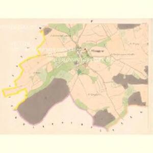 Chwognow - c2706-1-003 - Kaiserpflichtexemplar der Landkarten des stabilen Katasters
