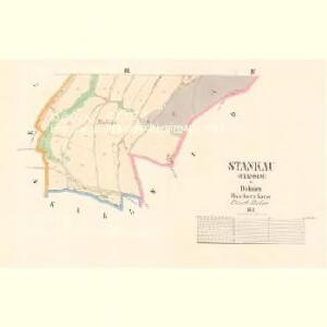 Stankau (Stankow) - c7227-1-002 - Kaiserpflichtexemplar der Landkarten des stabilen Katasters