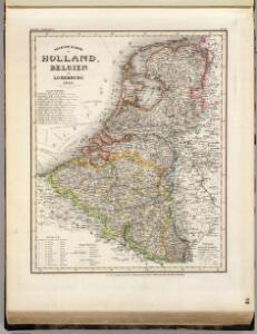 Holland, Belgien, Luxemburg.