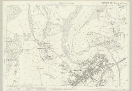 Gloucestershire LIV.10 (includes: Chepstow; St Arvans; Tidenham) - 25 Inch Map