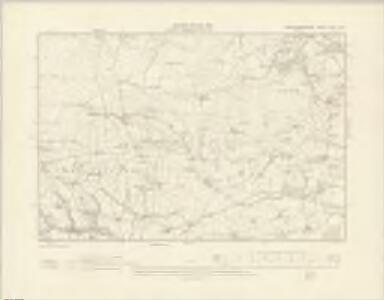 Montgomeryshire XXXV.SW - OS Six-Inch Map
