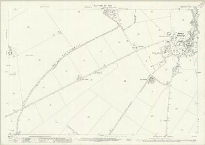 Hampshire and Isle of Wight XXXII.8 (includes: Barton Stacey; Bullington; Wonston) - 25 Inch Map