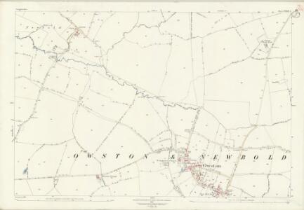 Leicestershire XXXIII.2 (includes: Marefield; Owston and Newbold; Somerby) - 25 Inch Map