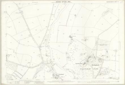 Buckinghamshire V.9 (includes: Gayhurst; Ravenstone; Stoke Goldington; Tyringham with Filgrave) - 25 Inch Map