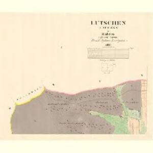 Lutschen (Lauczka) - m1617-1-001 - Kaiserpflichtexemplar der Landkarten des stabilen Katasters