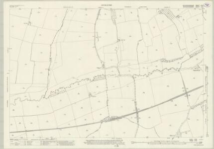 Gloucestershire XII.8 (includes: Ashchurch; Beckford; Conderton; Kemerton; Overbury; Teddington) - 25 Inch Map