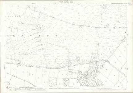 Yorkshire CLVII.8 (includes: Earswick; Stockton On The Forest; Strensall; Towthorpe) - 25 Inch Map