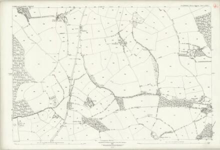 Cornwall LVIII.1 (includes: Probus; St Clement; St Erme) - 25 Inch Map