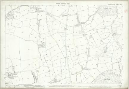 Gloucestershire LXIV.14 (includes: Horton; Wickwar; Yate) - 25 Inch Map