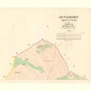 Arnsdorf (Arnultice) - m0015-1-001 - Kaiserpflichtexemplar der Landkarten des stabilen Katasters