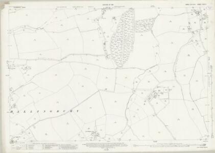 Essex (New Series 1913-) n XLII.3 (includes: Great Hallingbury; Hatfield Broad Oak; Little Hallingbury) - 25 Inch Map