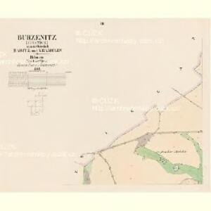 Burzenitz (Buřenice) - c0685-1-003 - Kaiserpflichtexemplar der Landkarten des stabilen Katasters
