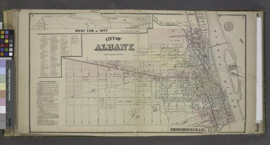 West End of City.[Village]; City of Albany.[Township]; Albany City Business Directory.