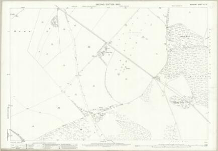Wiltshire XLII.9 (includes: Everleigh; Manningford; Milton Lilbourne; Pewsey) - 25 Inch Map