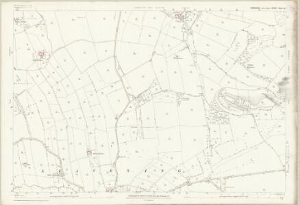 Yorkshire CXLII.10 (includes: Birdsall; Burythorpe; Leavening; Westow) - 25 Inch Map