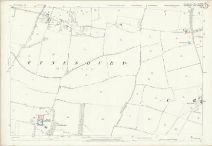 Huntingdonshire XXVI.13 (includes: Croxton; Eynesbury Hardwicke; St Neots Rural) - 25 Inch Map