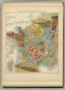 Carte Geologique de la Region Francaise.