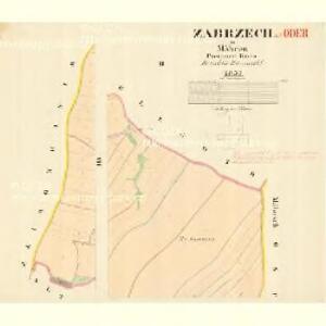Zabrzech - m3539-1-002 - Kaiserpflichtexemplar der Landkarten des stabilen Katasters