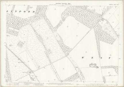 Norfolk XCIII.2 (includes: Lynford) - 25 Inch Map