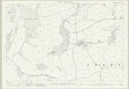 Devon LII.3 (includes: Dowland; Iddesleigh; Meeth) - 25 Inch Map