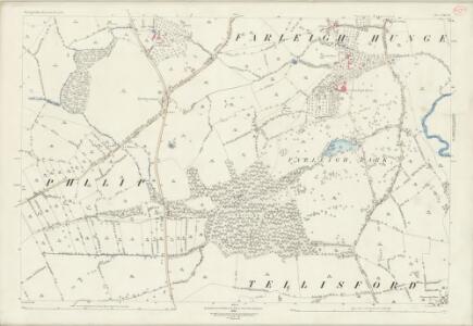 Somerset XXI.11 (includes: Norton St Philip; Tellisford; Wingfield) - 25 Inch Map