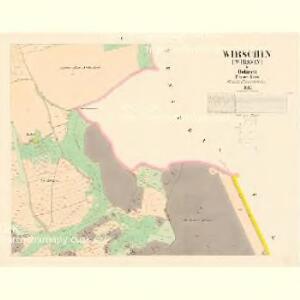 Wirschin (Wirssin) - c0573-1-005 - Kaiserpflichtexemplar der Landkarten des stabilen Katasters