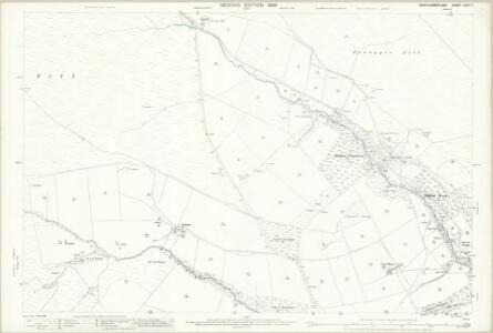 Northumberland (Old Series) CVIII.7 (includes: Shotley High Quarter) - 25 Inch Map