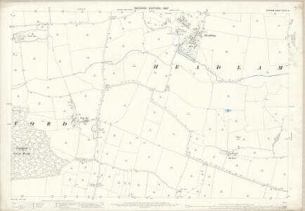 Durham XLVIII.13 (includes: Gainford; Headlam; Killerby; Langton; Summerhouse) - 25 Inch Map