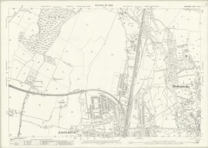 Hampshire and Isle of Wight LVII.8 (includes: Eastleigh; Otterbourne) - 25 Inch Map