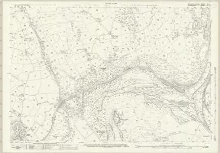 Brecknockshire XLVI.9 (includes: Merthyr Tudful; Y Faenor) - 25 Inch Map