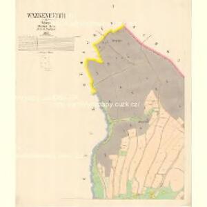 Wazkenreith - c8295-1-001 - Kaiserpflichtexemplar der Landkarten des stabilen Katasters