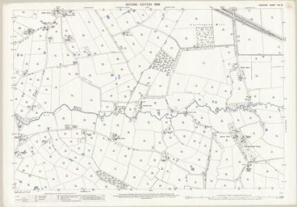 Cheshire VIII.16 (includes: Carrington; Dunham Massey; Partington; Warburton) - 25 Inch Map