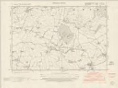 Montgomeryshire XXXVIII.SE - OS Six-Inch Map