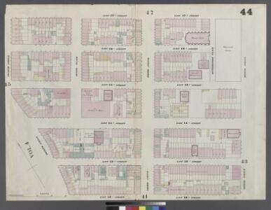 Plate 44: Map bounded by East 17th Street, Second Avenue, East 12th Street, Fourth Avenue