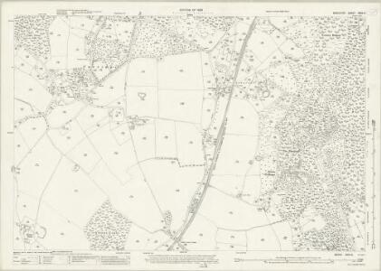 Berkshire XXXV.6 (includes: Bucklebury; Chieveley; Cold Ash; Hermitage; Shaw Cum Donnington) - 25 Inch Map