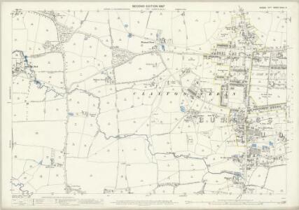 Sussex XXXIX.5 (includes: Burgess Hill; Clayton; Hurstpierpoint) - 25 Inch Map