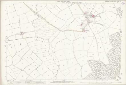 Yorkshire CCLXXV.2 (includes: Brierley; Cudworth; Great Houghton; Shafton) - 25 Inch Map