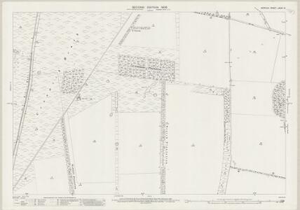 Norfolk LXXXII.16 (includes: Cranwich; Methwold; Mundford) - 25 Inch Map