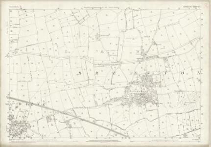 Derbyshire LVI.1 (includes: Breaston; Draycott and Church Wilne; Risley) - 25 Inch Map