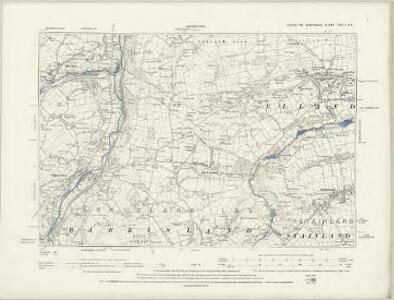 Yorkshire CCXLV.NW - OS Six-Inch Map