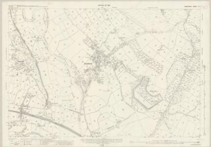 Derbyshire X.7 (includes: Bamford; Brough and Shatton; Outseats; Thornhill) - 25 Inch Map