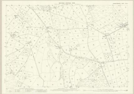 Carmarthenshire XXII.10 (includes: Aber Nant; Cenarth; Trelech Ar Betws) - 25 Inch Map